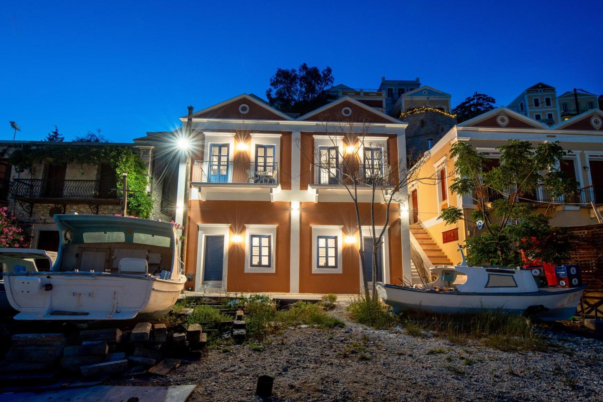 Porto Harani Seaside Apartments Simi Zewnętrze zdjęcie