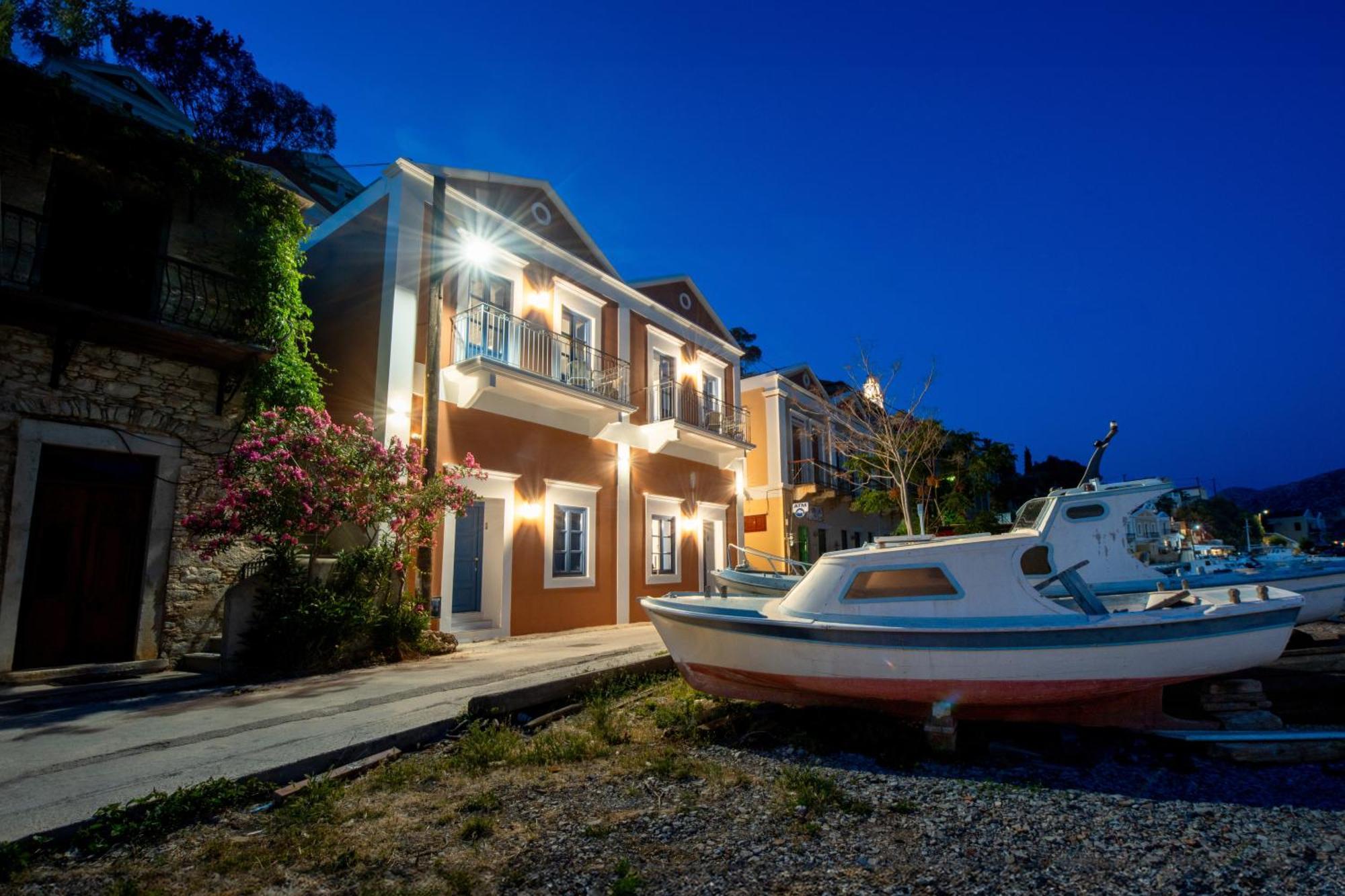 Porto Harani Seaside Apartments Simi Zewnętrze zdjęcie